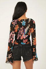 FREE PEOPLE Floral OF PARADISE Top