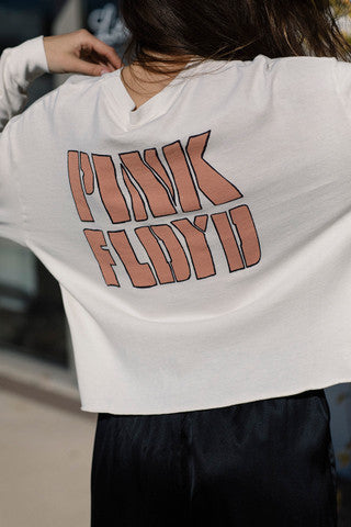 DAYDREAMER Animals Tour 77 PINK FLOYD Long Sleeve Crop Tee