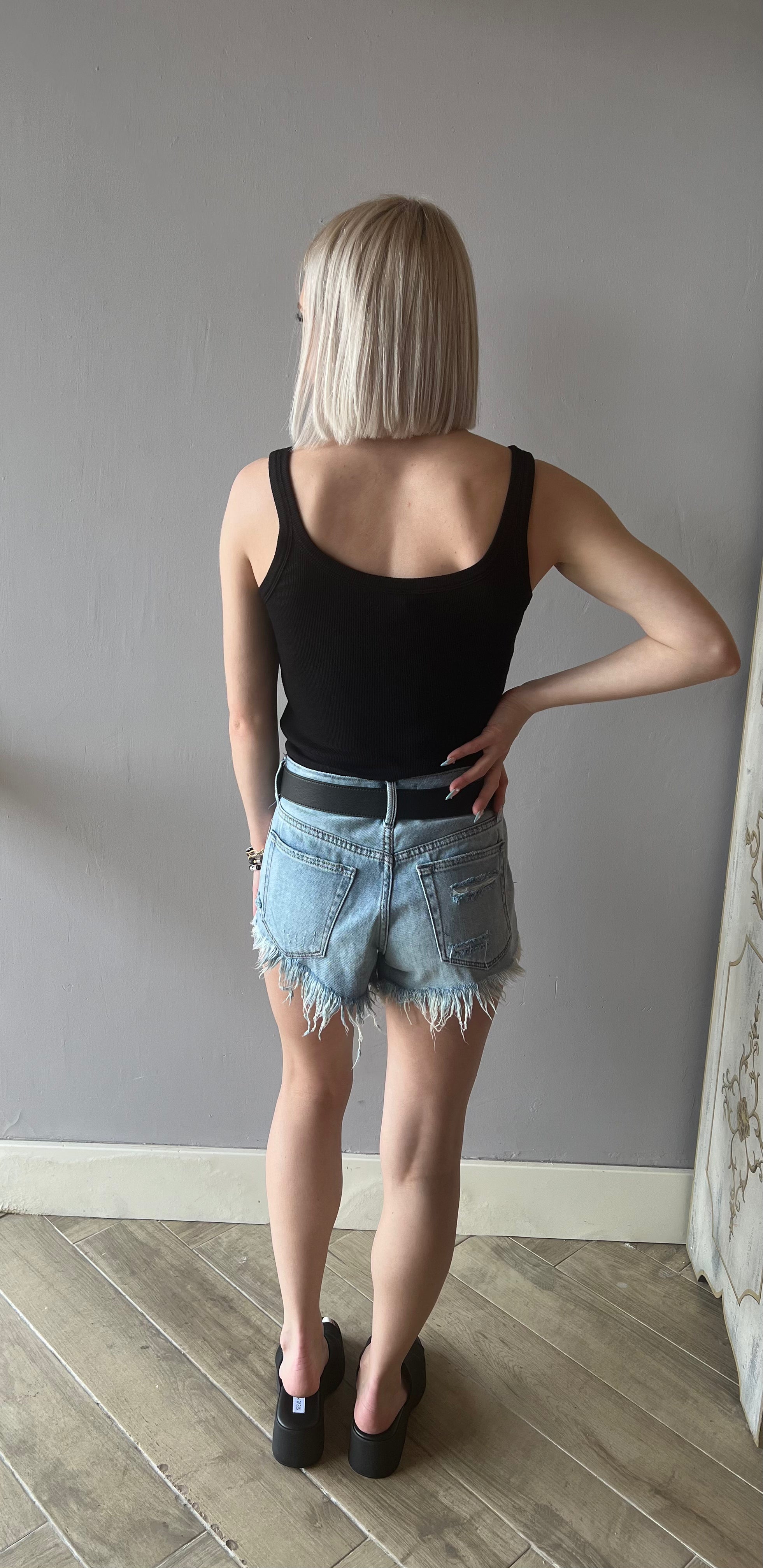 BOBI RibKnit HEAT Short Fitted Tank