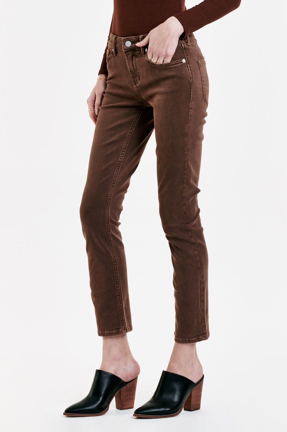 DEAR JOHN High Rise BLAIRE Straight Leg Jean