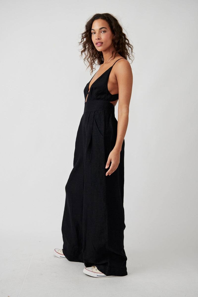 FREE PEOPLE One Piece EMMA Cutout Jumpsuit