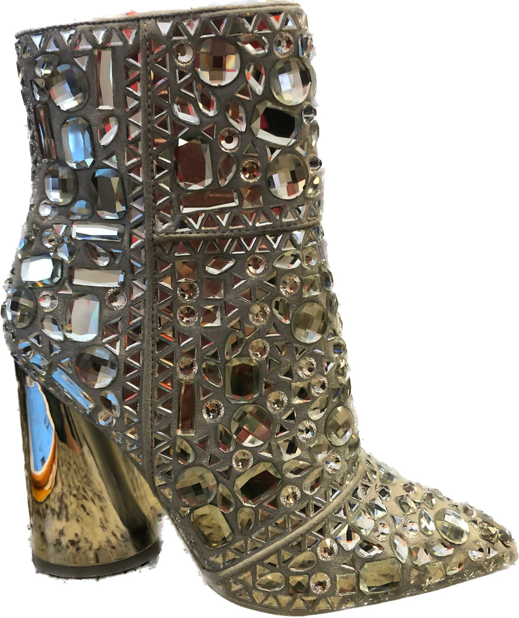 STEVE MADDEN Rhinestone VAYL Bootie Shoe