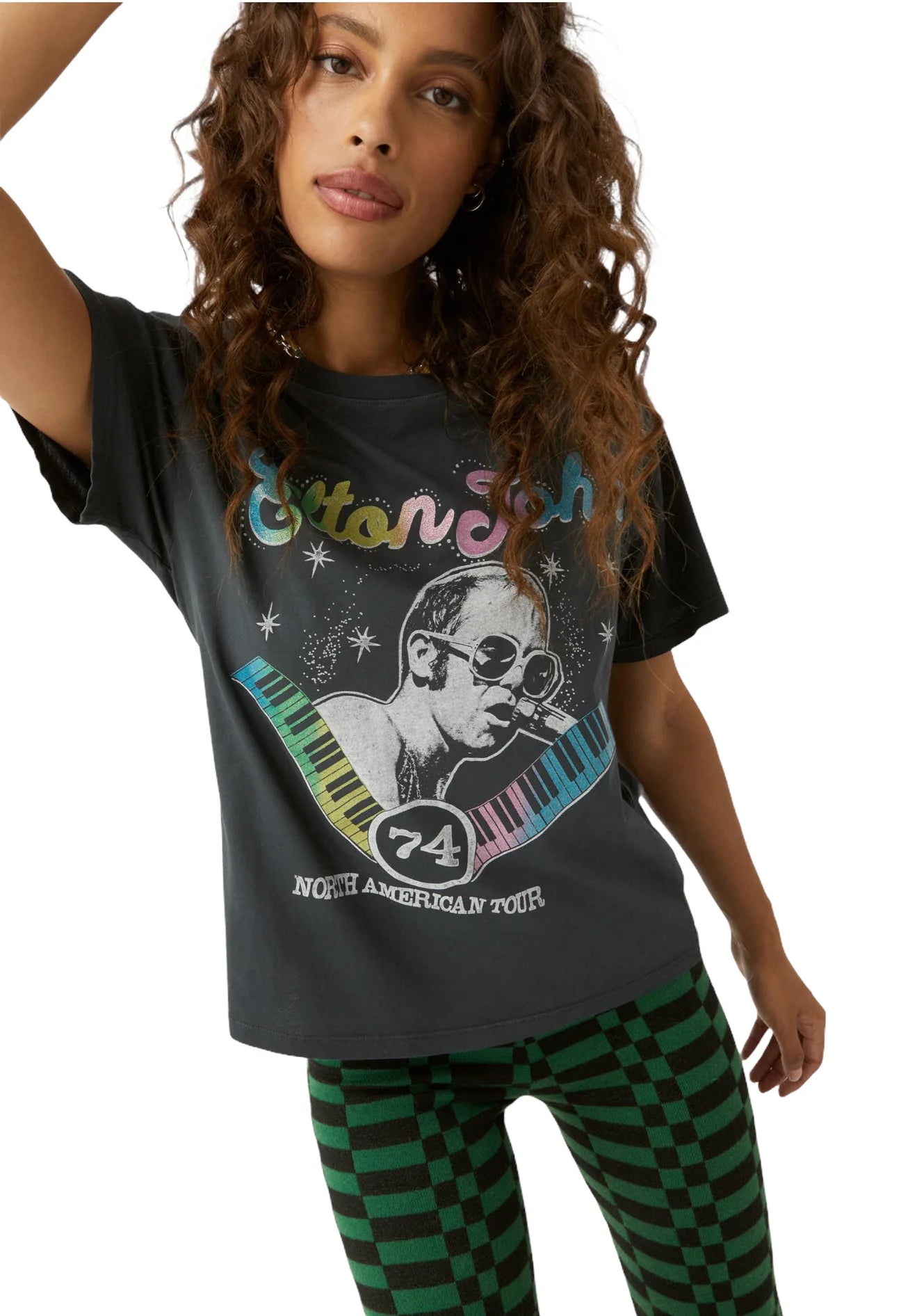 DAYDREAMER ’74 Tour ELTON JOHN Boyfriend Tee