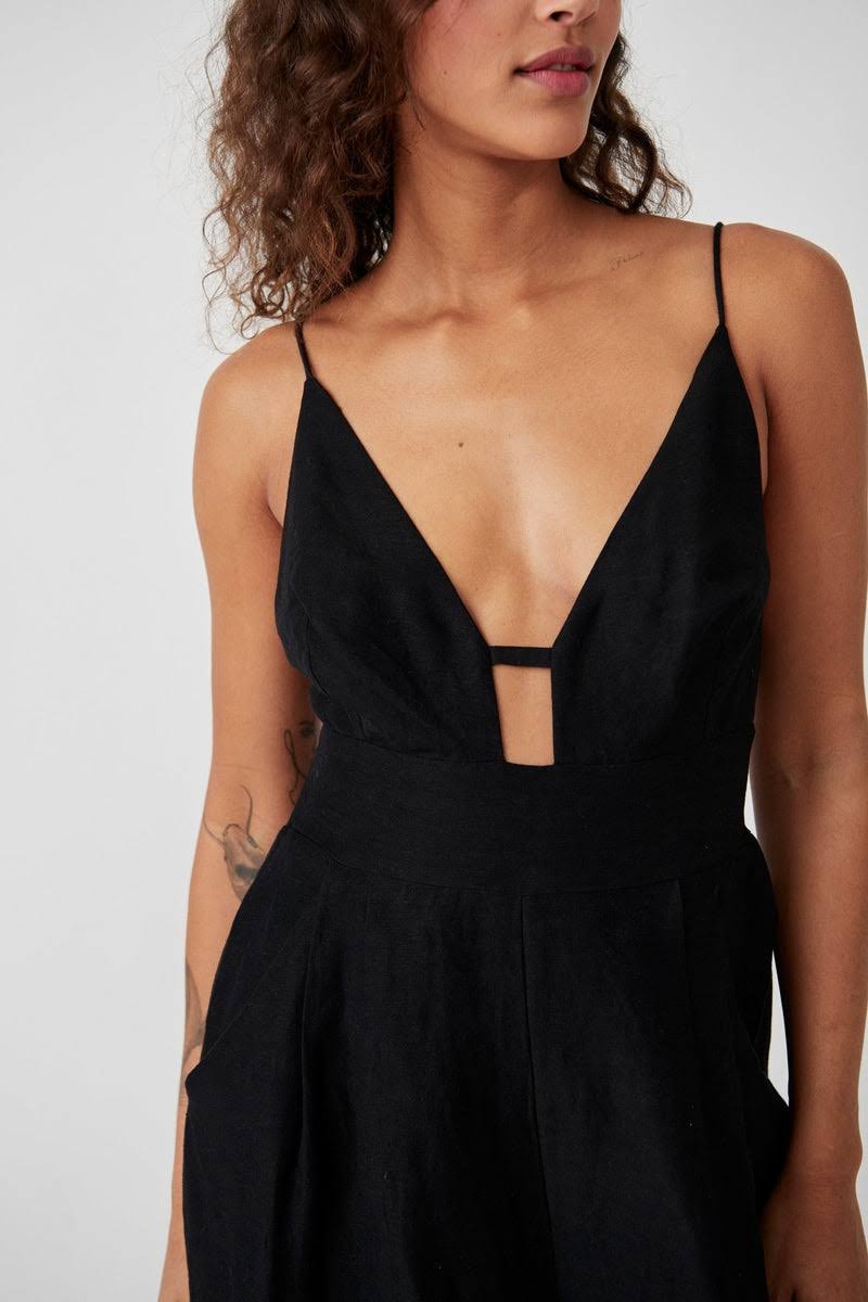 FREE PEOPLE One Piece EMMA Cutout Jumpsuit