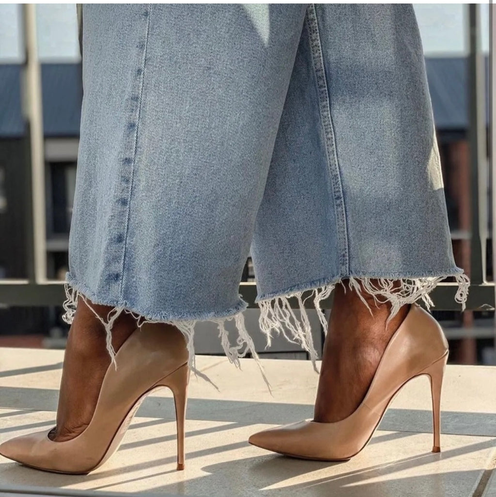 STEVE MADDEN Patent Leather VALA Pump Heel