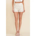 DYNAMIC Studded Checker Shorts