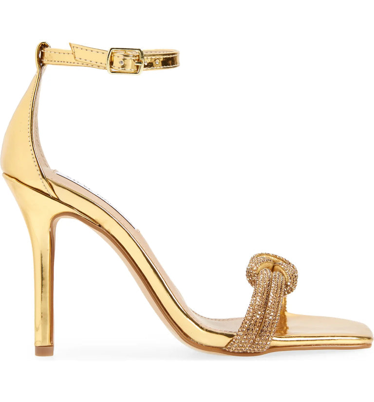 STEVE MADDEN Gold CONFETTI Heel Shoe