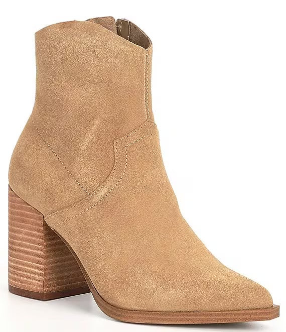 STEVE MADDEN Suede CATE Bootie Shoe