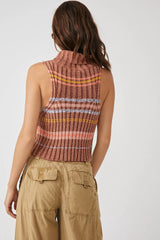 FREE PEOPLE Stripe EDITH Sweater Vest