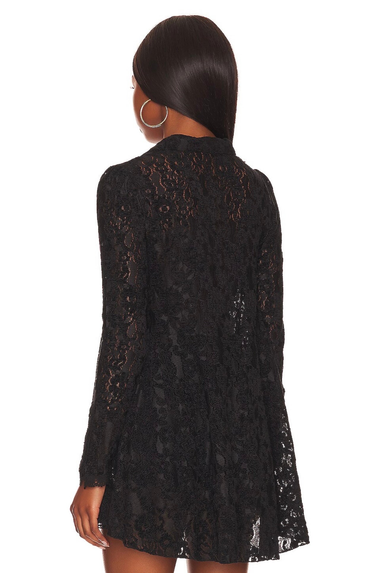 FREE PEOPLE Lace HEATHER SwingHem Tunic