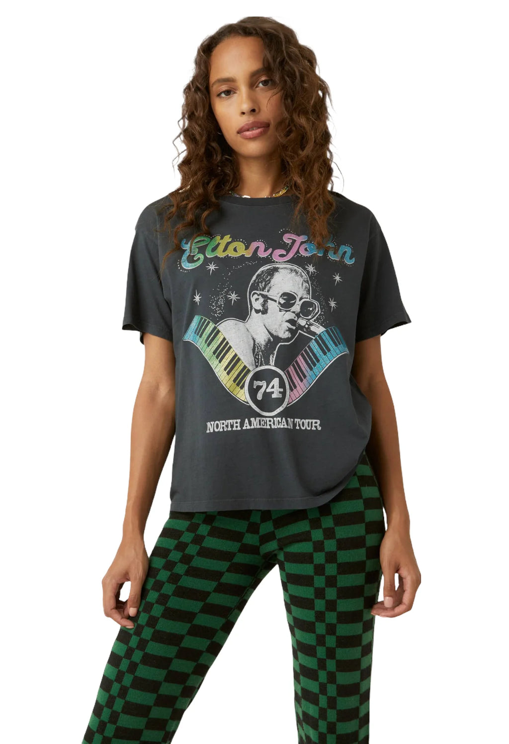 DAYDREAMER ’74 Tour ELTON JOHN Boyfriend Tee