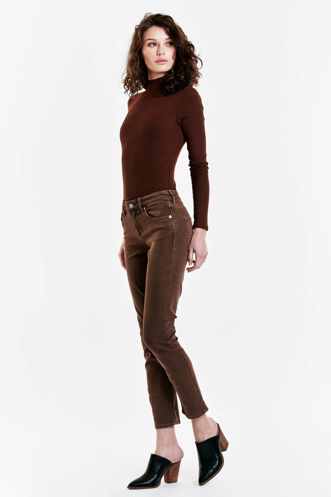 DEAR JOHN High Rise BLAIRE Straight Leg Jean