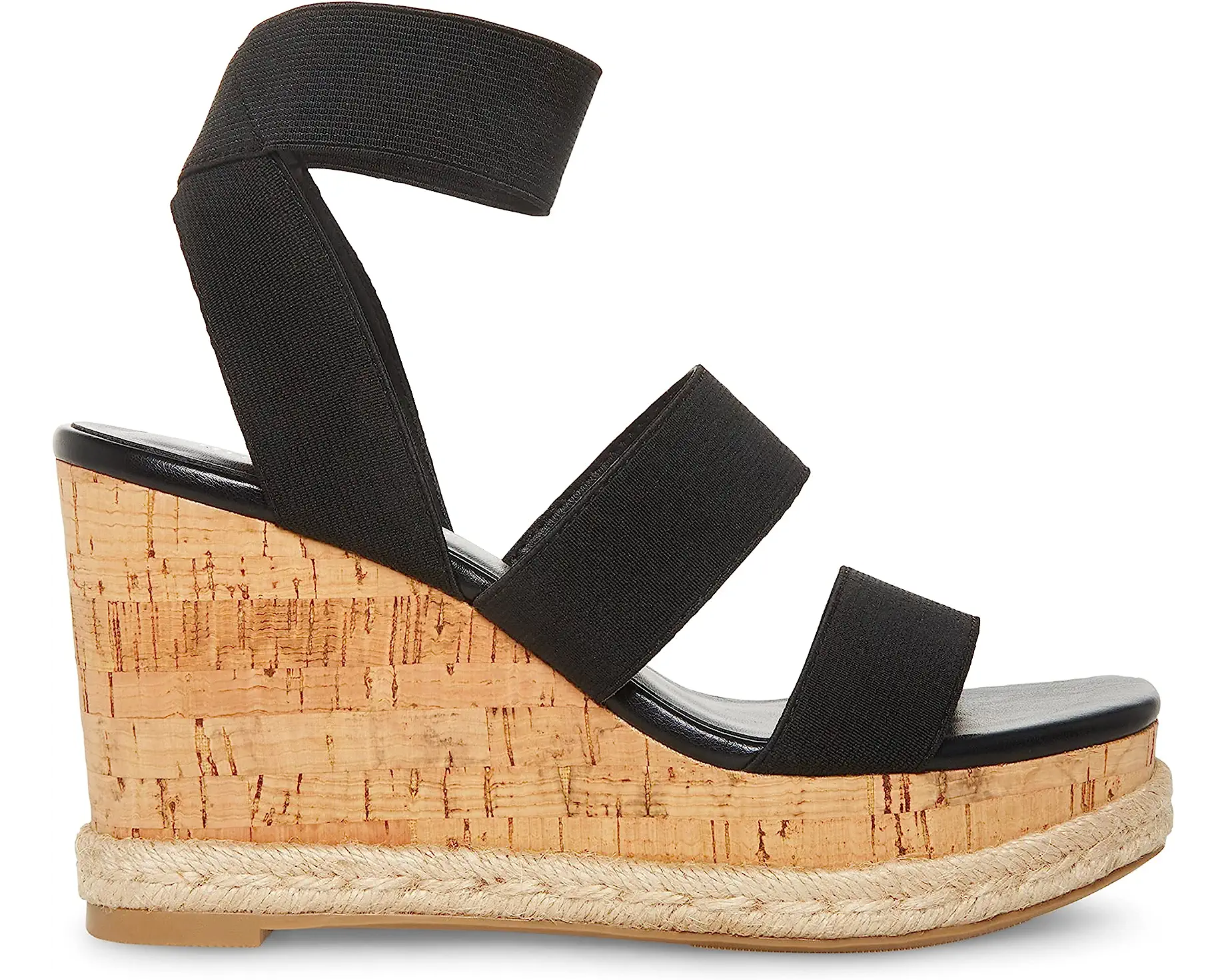 MADDEN GIRL  Stretch MARANDAA Ankle Strap Wedge Sandal Shoe