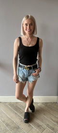 BOBI RibKnit HEAT Short Fitted Tank