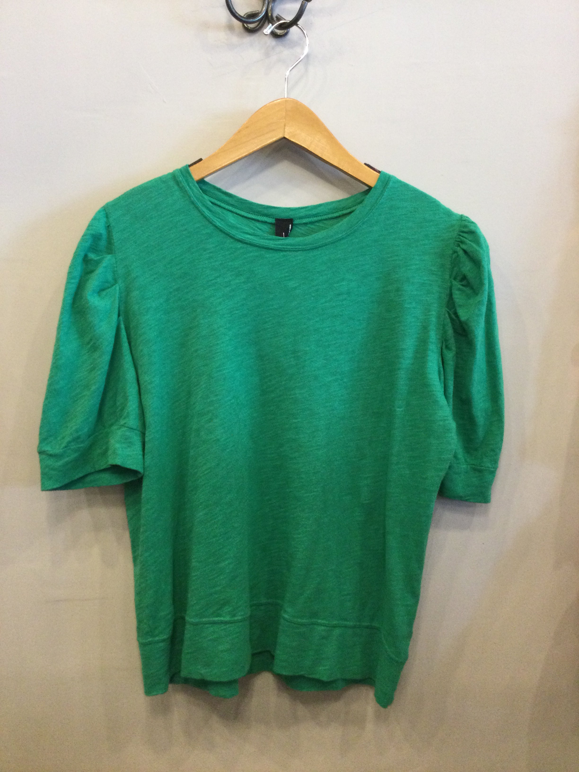 BOBI PuffSleeve THRIVE Slub Jersey Top