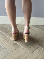 MADDEN GIRL  Stretch MARANDAA Ankle Strap Wedge Sandal Shoe