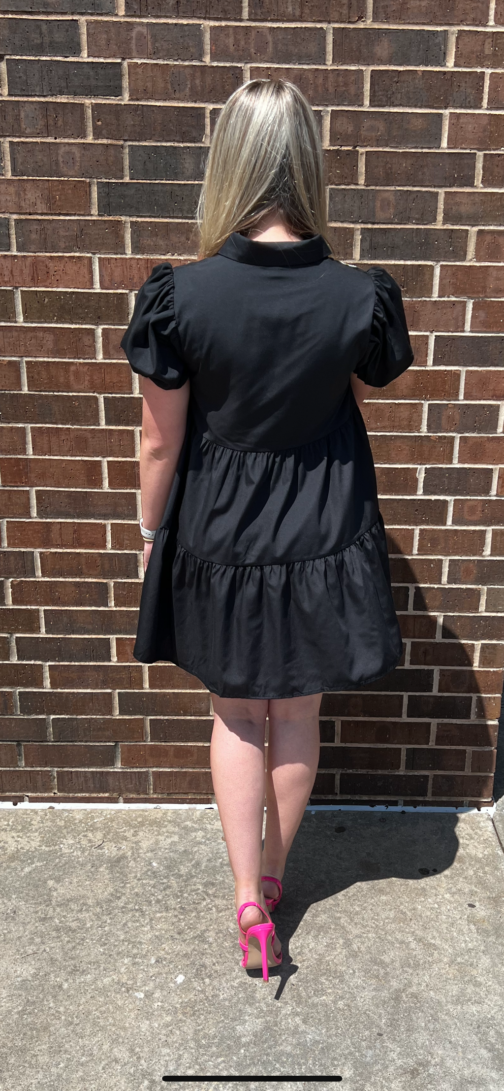 QUEEN OF HEARTS Short~Sleeve Sequin Heart Dress