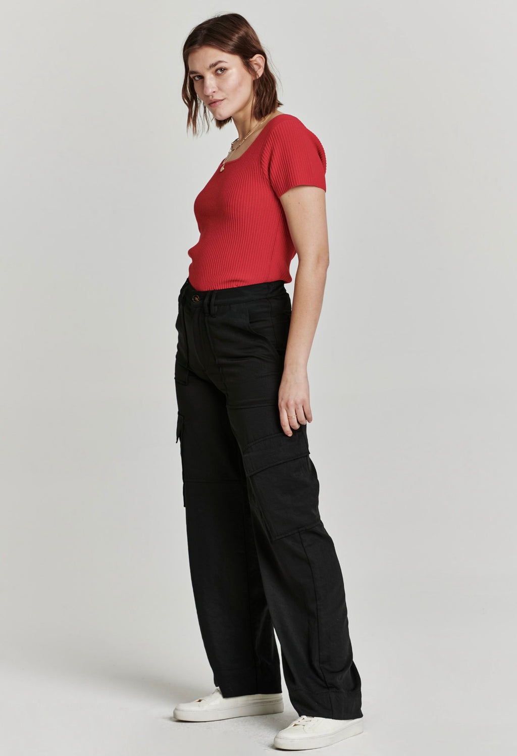 ANOTHER LOVE ElasticBack CAIRO Cargo Pants