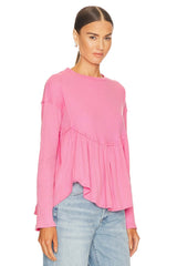 FREE PEOPLE Thermal OH MY BABYDOLL Top