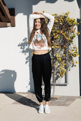DAYDREAMER Animals Tour 77 PINK FLOYD Long Sleeve Crop Tee
