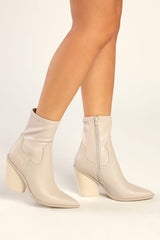 STEVE MADDEN Leather THORN Bootie