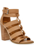 DOLCE VITA Strappy BILLY Zipback Stacked Heel Sandals
