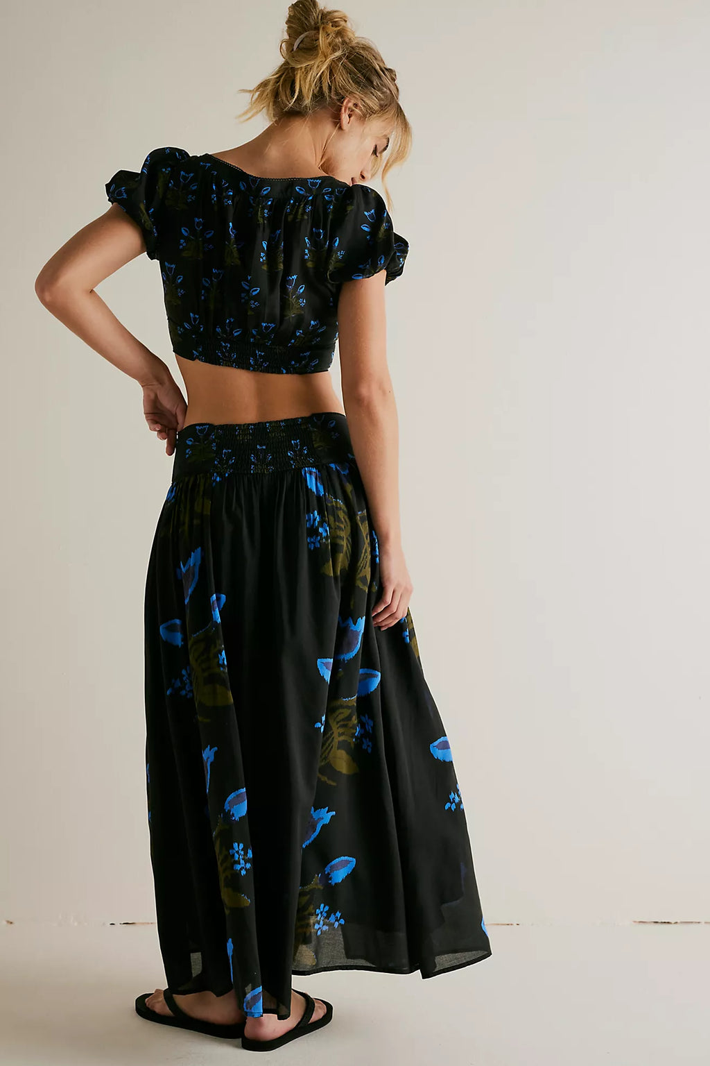 FREE PEOPLE Two-Piece EASY TO LOVE Floral Skirt Set