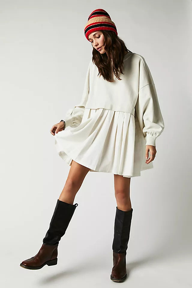 Sweatshirt tunic online dress