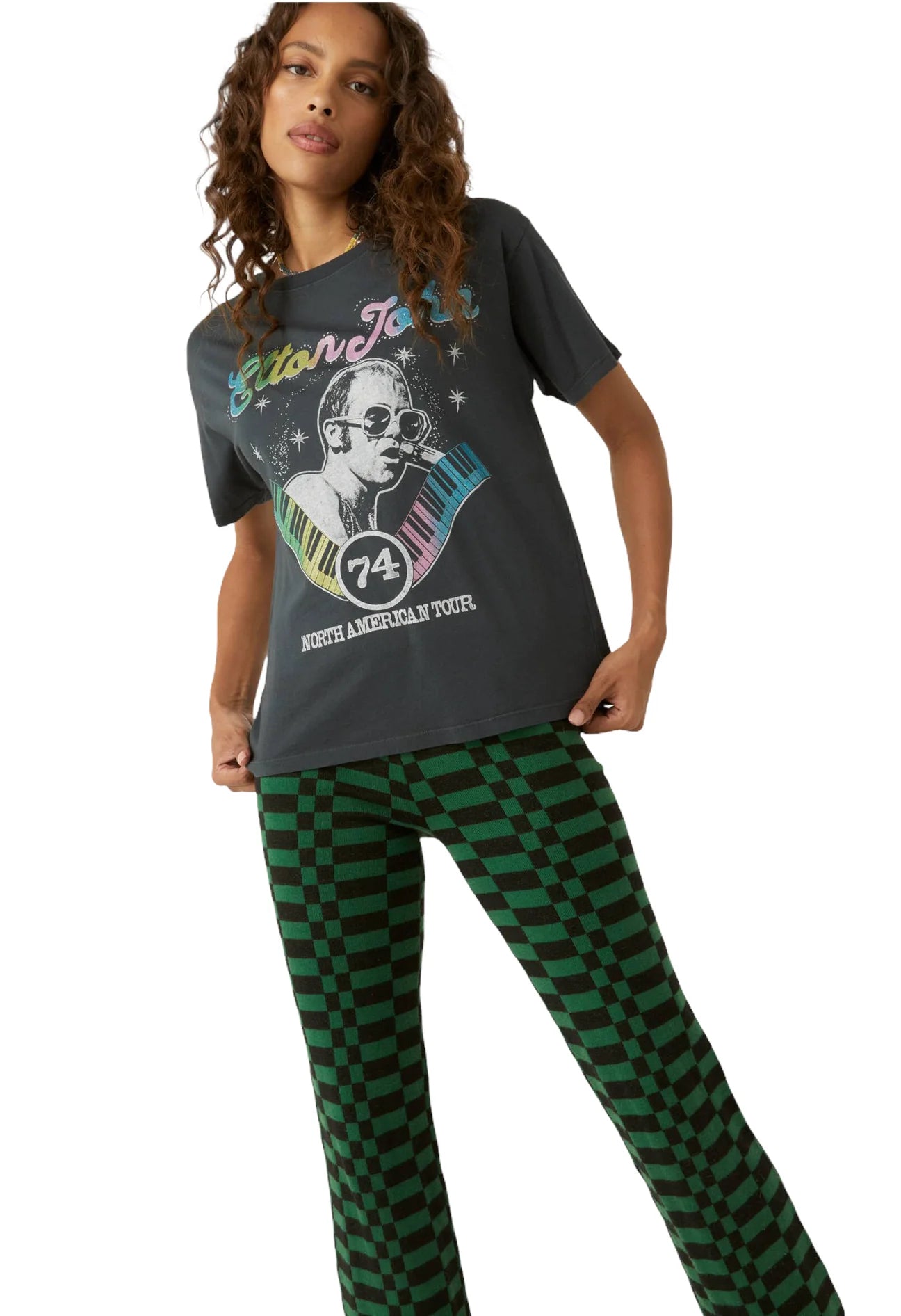 DAYDREAMER ’74 Tour ELTON JOHN Boyfriend Tee