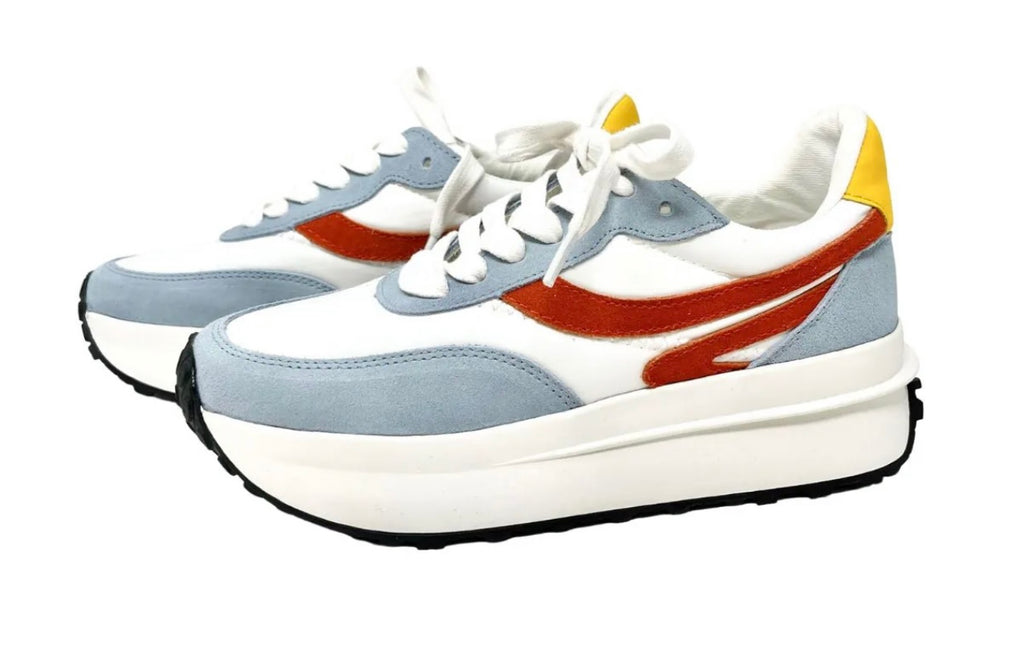 STEVE MADDEN Suede ACTIONS Retro Sneaker