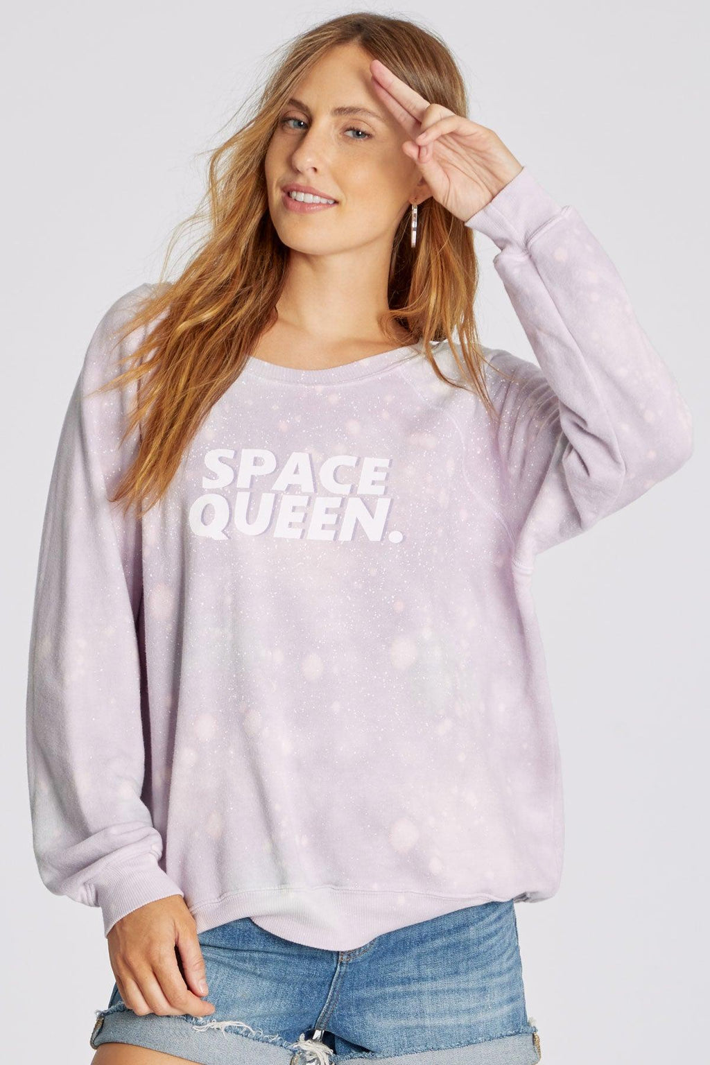 WILDFOX COUTURE Pullover SPACE QUEEN Sommers Sweater Top