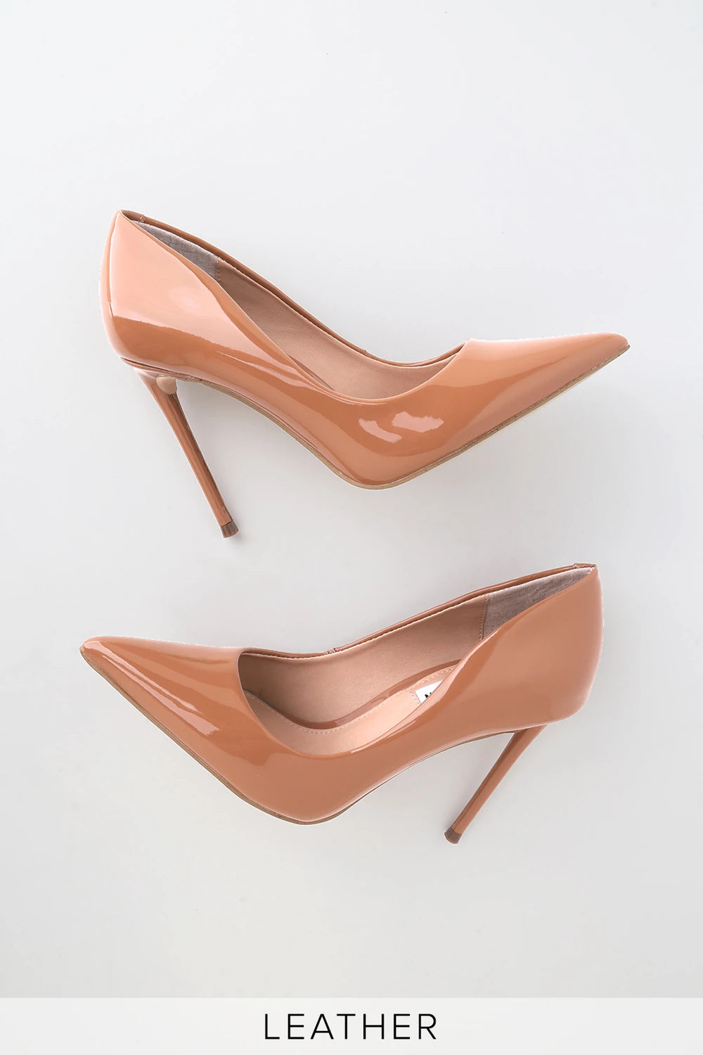 STEVE MADDEN Patent Leather VALA Pump Heel