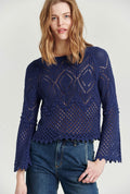 ANOTHER LOVE BellSleeve MARISSA Crochet Sweater