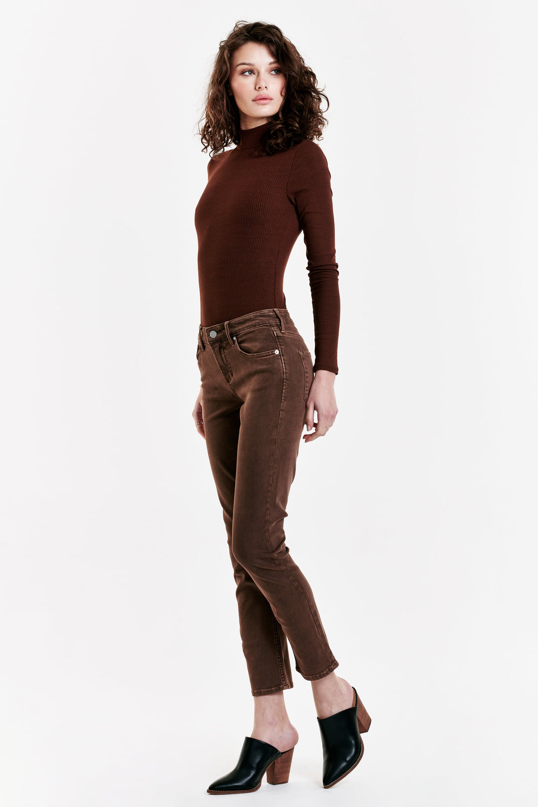 DEAR JOHN High Rise BLAIRE Straight Leg Jean