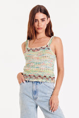 *ANOTHER LOVE Flutter~Strap JOLLE Tank Sweater