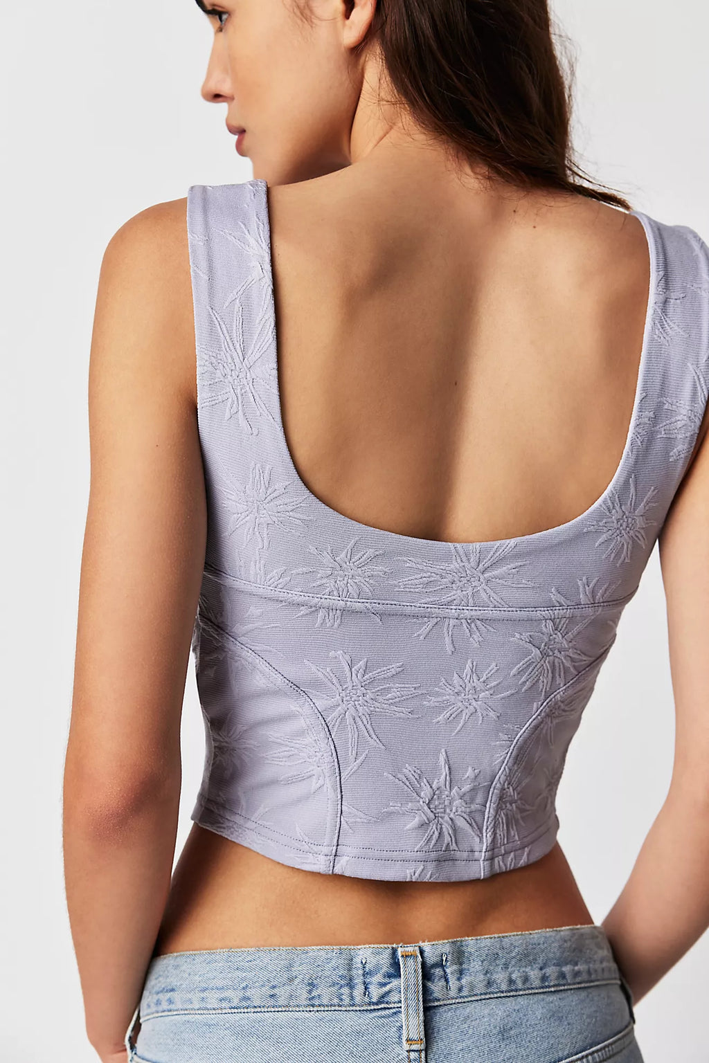 FREE PEOPLE Corset DON’T LOOK BACK Top