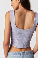 FREE PEOPLE Corset DON’T LOOK BACK Top