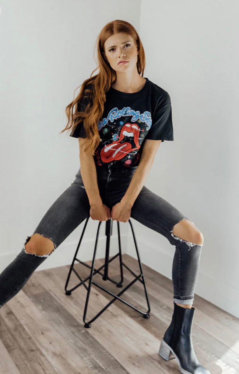 DAYDREAMER Rolling Stones GALAXY Boyfriend Tee