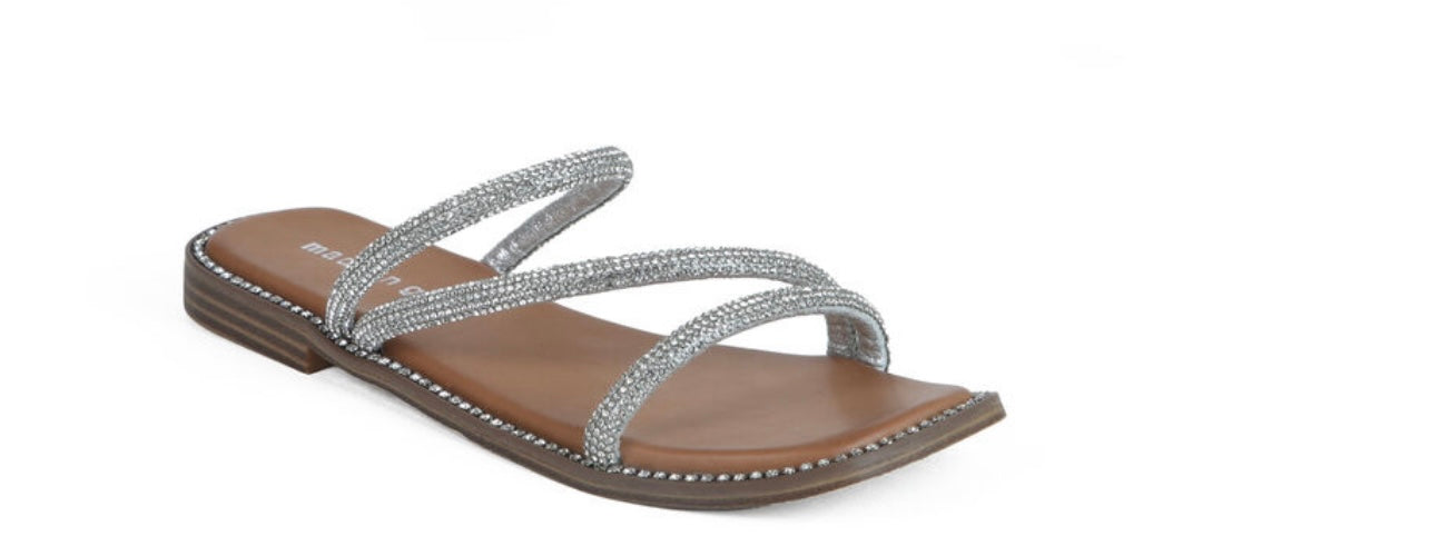 MADDEN GIRL Crystal PRIZZE Strappy Sandals