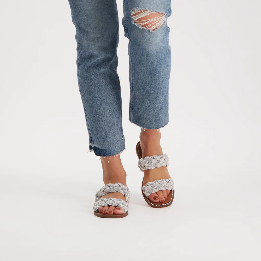 STEVE MADDEN Rhinestone NEWBIE Sandal