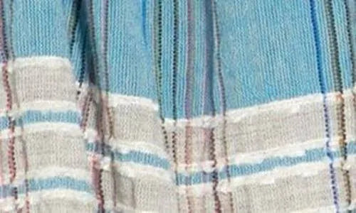 FREE PEOPLE Blue Plaid BARBARA Plaid Bow Front Romper