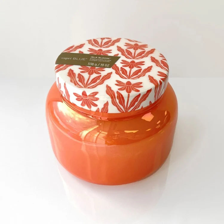 Capri BLUE Isla Bloom Riviera Sunset Signature Candle 19oz
