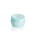 Capri BLUE Volcano Aqua Printed Mini Tin Candle