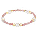 ENEWTON Purpose Pearl 6mm Gem Bracelet - Pink Opal