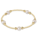 ENEWTON Purpose Pearl 6mm Dignity Gold Bracelet