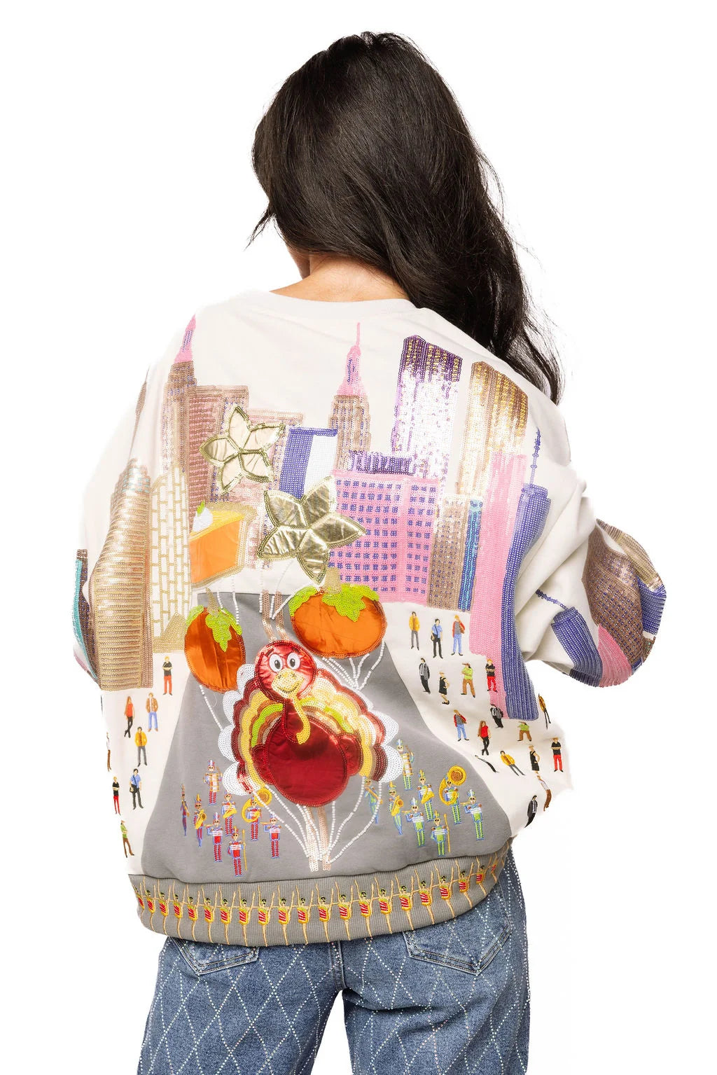 Queen of Sparkles Thanksgiving Day Parade Sweatshirt