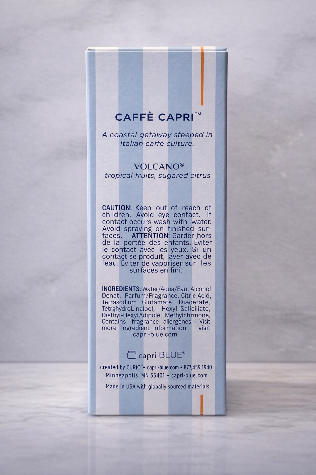 Capri BLUE Volcano Artisan Room Spray 3.5oz