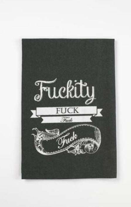 TWISTED WARES Kitchen Hang Tight Tea Towel