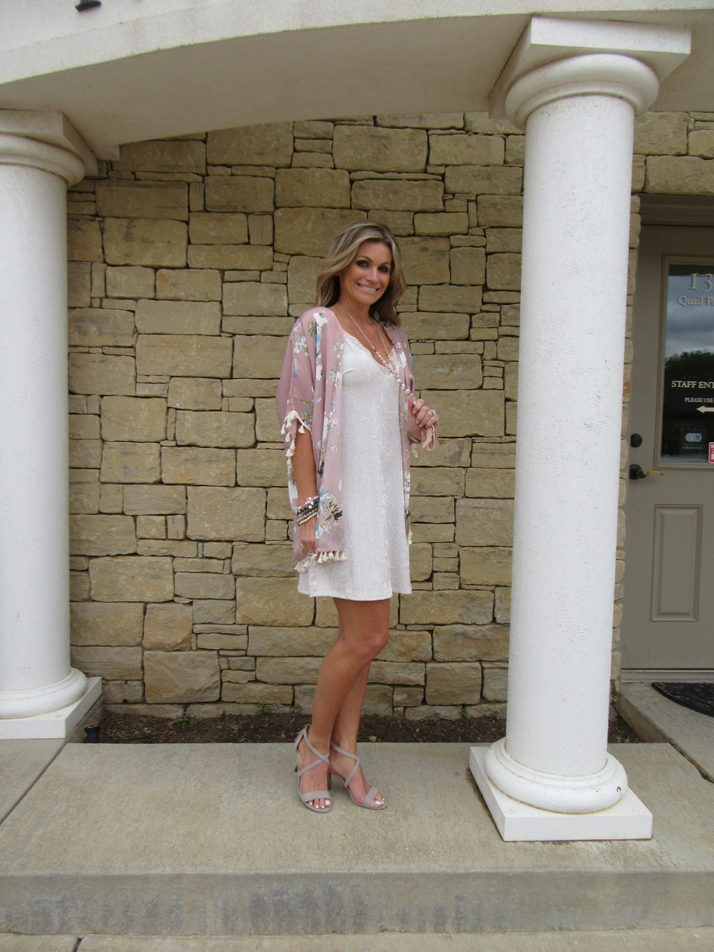 SHAPE OF YOU Crushed Velvet LaceTrim Cami Slip Dress