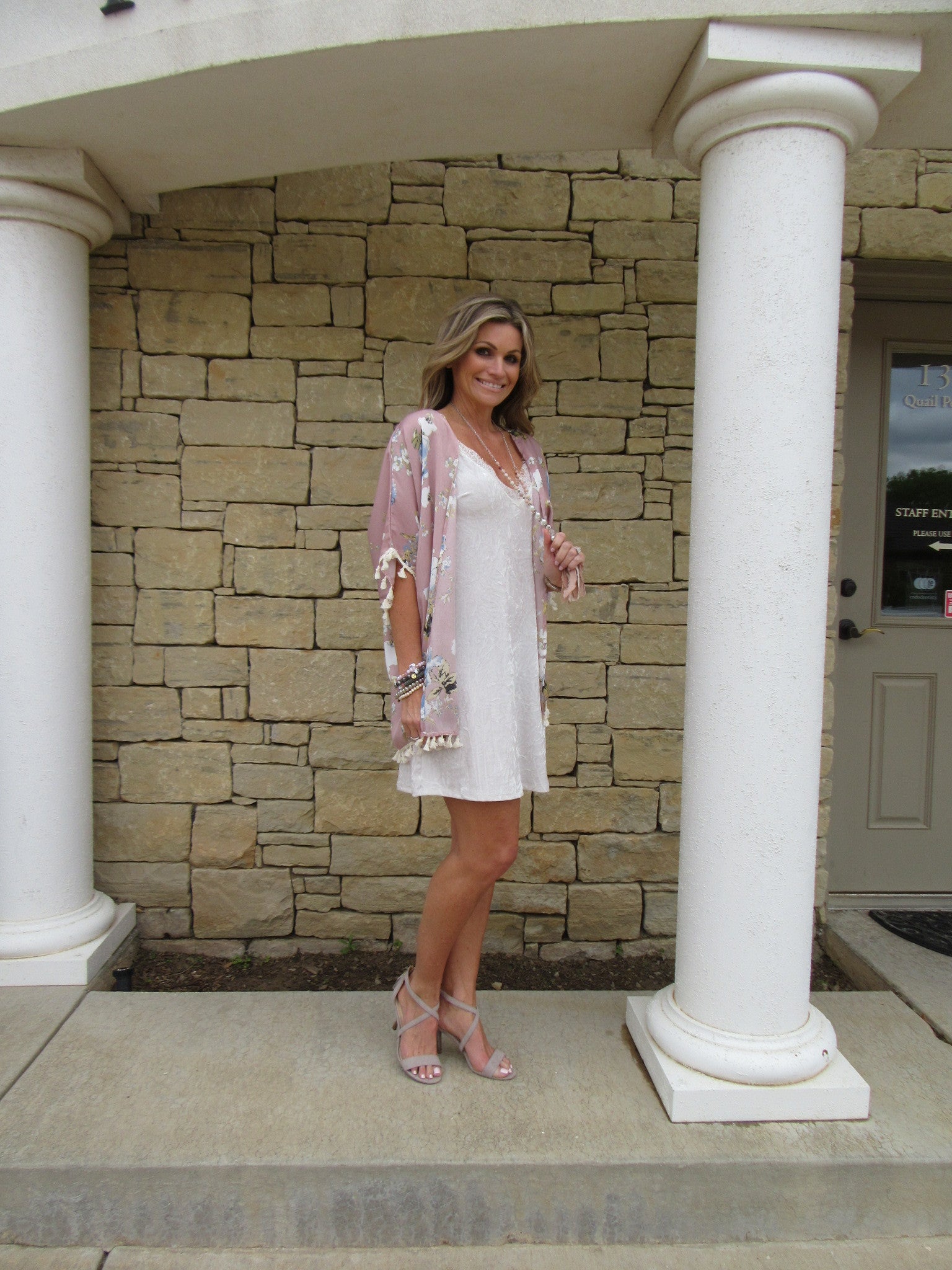 SHAPE OF YOU Crushed Velvet LaceTrim Cami Slip Dress